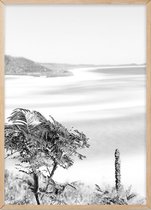 Poster Met Eiken Lijst - Whitsunday Eiland Poster