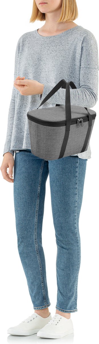 Reisenthel Coolerbag XS Koeltas Lunchtas - 4L - Twist Silver Grijs van Reisenthel — afbeelding 2