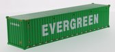 Container 40Ft - Evergreen - 1:50 - Diecast masters