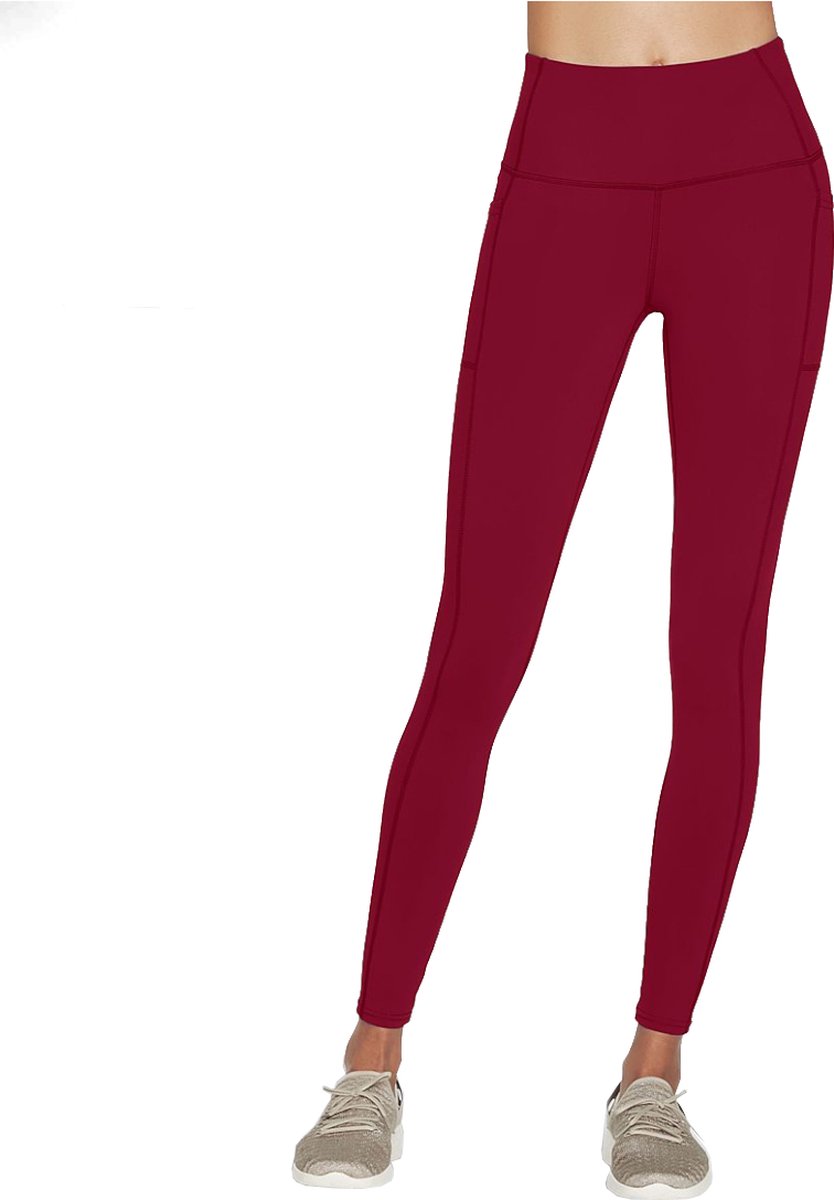 Skechers Go Walk High Waisted Legging W03LG30B-RAS, Vrouwen, Rood,  Leggings, maat: XS | bol.com