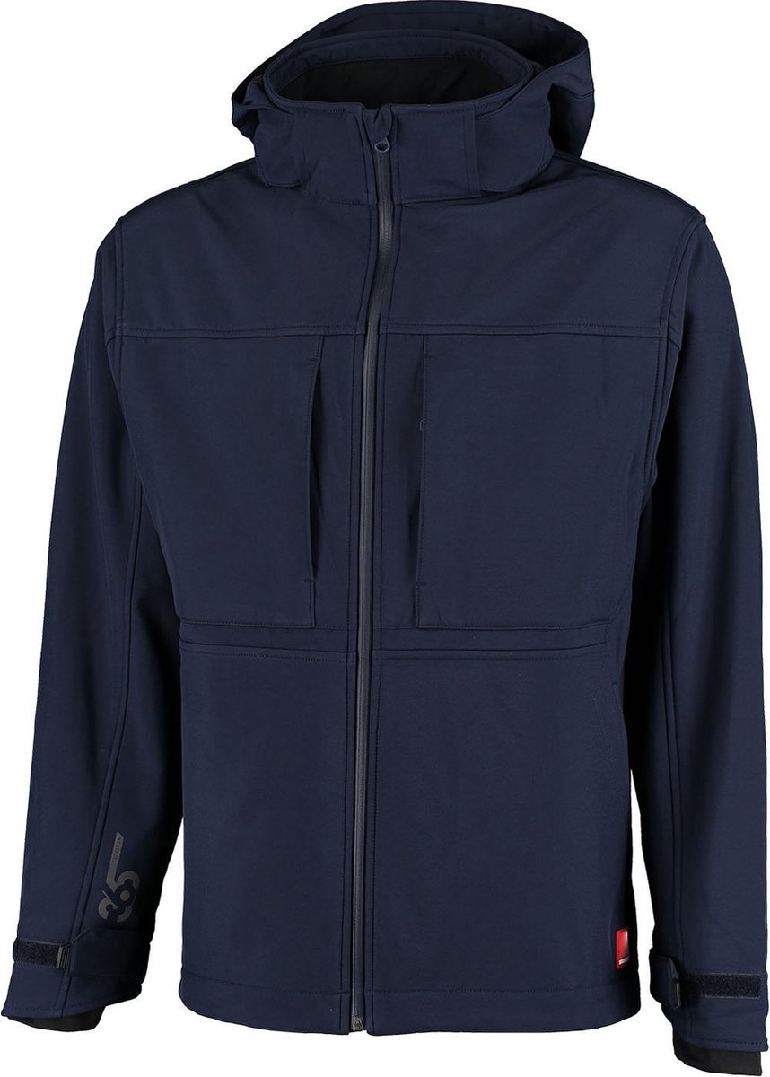 Ballyclare Softshell Winddicht en Waterafstotend 365 - Navy - Maat XXL