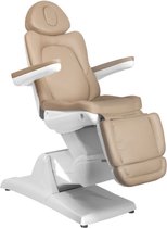 Cosmetische stoel - Ligstoel - Leer - Beige - 100x54 cm