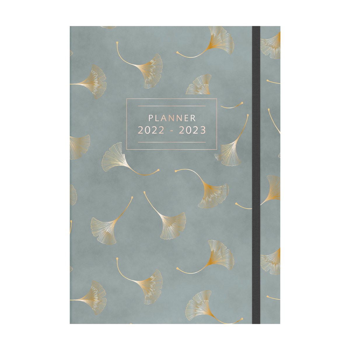 Hobbit - Agenda/planner - 2022/2023 - Ginkgo bladeren - Hardcover - rugloos - 30,3x21,5cm(A4)