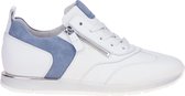 Gabor Best Fitting Wit-Blauwe Sneaker