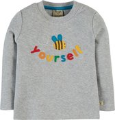 Frugi Chatter Appliqué Top Unisex T-shirt - Maat 122