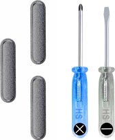 MMOBIEL Complete Knoppenset voor iPad 2 / 3 / 4 - Mute Knop - Aan/Uit - Volume - Zwart