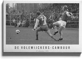 Walljar - De Volewijckers - Cambuur '71 - Muurdecoratie - Canvas schilderij