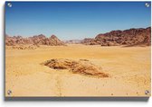 Walljar - Woestijn In Jordanië - Muurdecoratie - Plexiglas