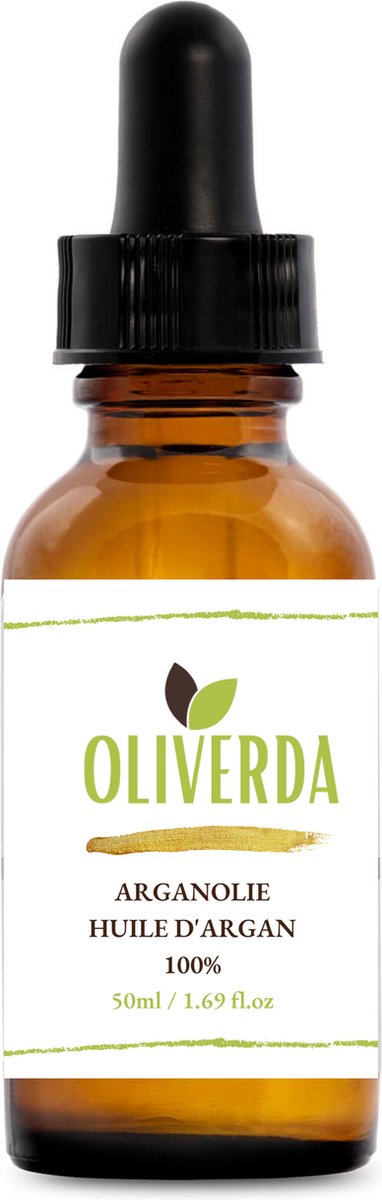 Oliverda Promo - Cosmetische Arganolie - 3x50 ml - 100% puur - Arganolie voor haar, huid en gezicht