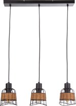 MLK - Hanglamp - 121 - 3 Licht punten - E27 - 40 Watt - Bruin