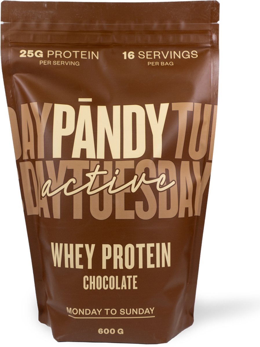 Pandy Active Whey Protein Shake Chocolate - Eiwitpoeder