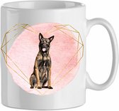 Mok Belgian Malinois 3.3| Hond| Hondenliefhebber | Cadeau| Cadeau voor hem| cadeau voor haar | Beker 31 CL