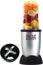 Nutribullet MBR-0328 blender, 0,53 l, compact, met hoge snelheid, voor fruit- en groentesmoothies, BPA-vrij, 200 W, receptenboek in het Spaans, vaatwasmachinebestendig, grijs