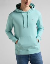 LEE PLAIN HOODIE MINT BLUE MENS SWEATSHIRTS XXL
