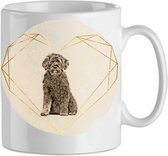 Mok portugese waterhond 8.2| Hond| Hondenliefhebber | Cadeau| Cadeau voor hem| cadeau voor haar | Beker 31 CL