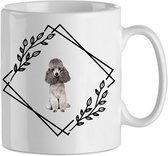 Mok poedel 8.2| Hond| Hondenliefhebber | Cadeau| Cadeau voor hem| cadeau voor haar | Beker 31 CL