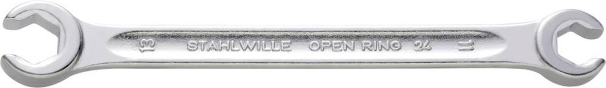 Stahlwille 24 10 X 11 41081011 Dubbele open ringsleutel 10 - 11 mm DIN ISO 3118