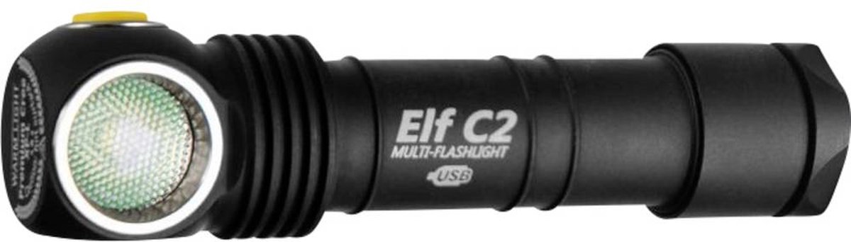 Armytek Zaklamp - Hoofdlamp - Zaklamp LED Oplaadbaar - 1100 Lumen - ELF C2 - Witlicht