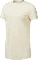 Reebok El Marble Logo T-shirt Vrouwen roos M