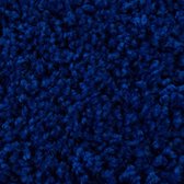 Tapijtenloods Shaggy Hoogpolig Vloerkleed Effen Blauw - 100x200 CM -