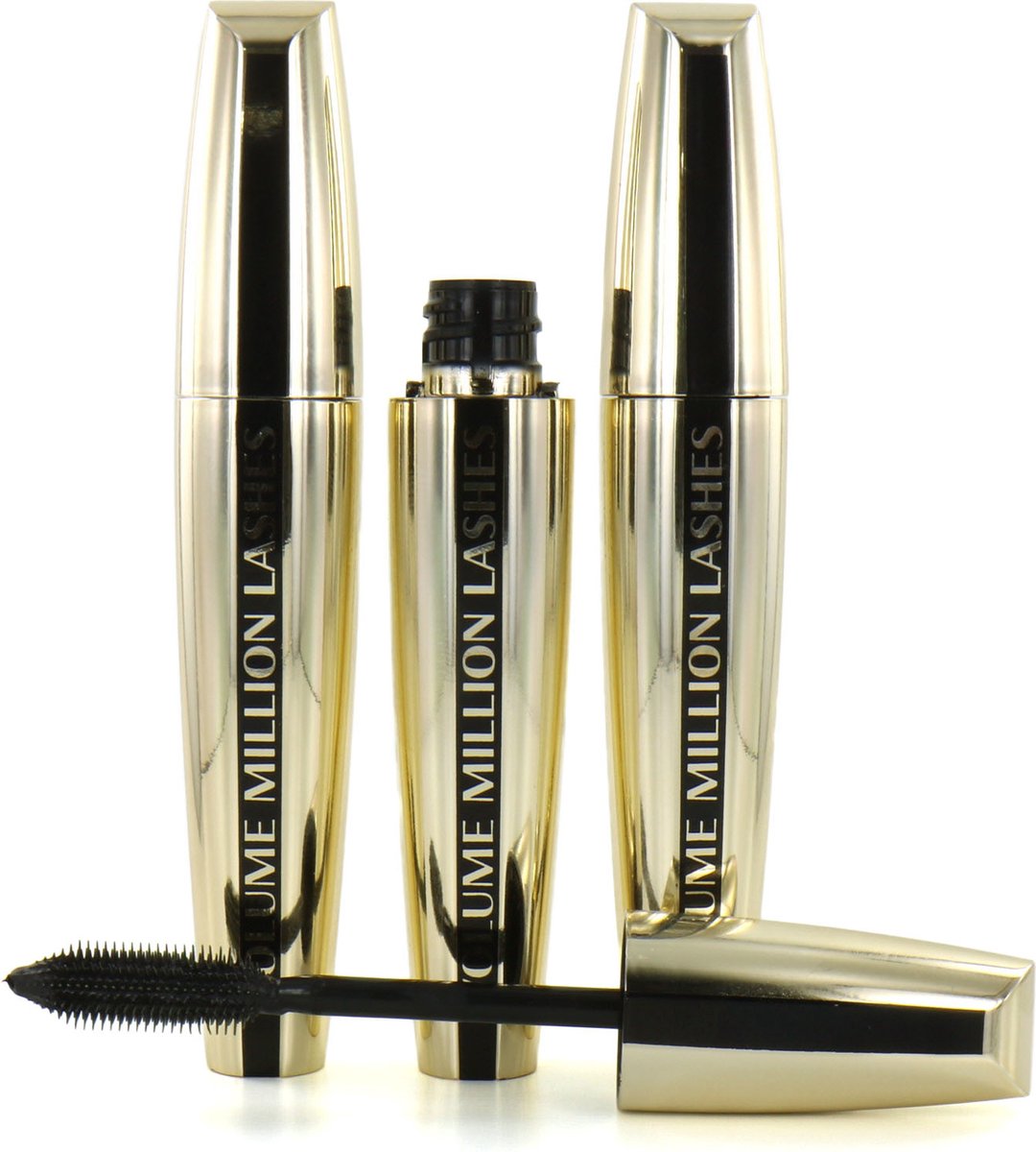 3x L'Oréal Volume Million Lashes Mascara Black