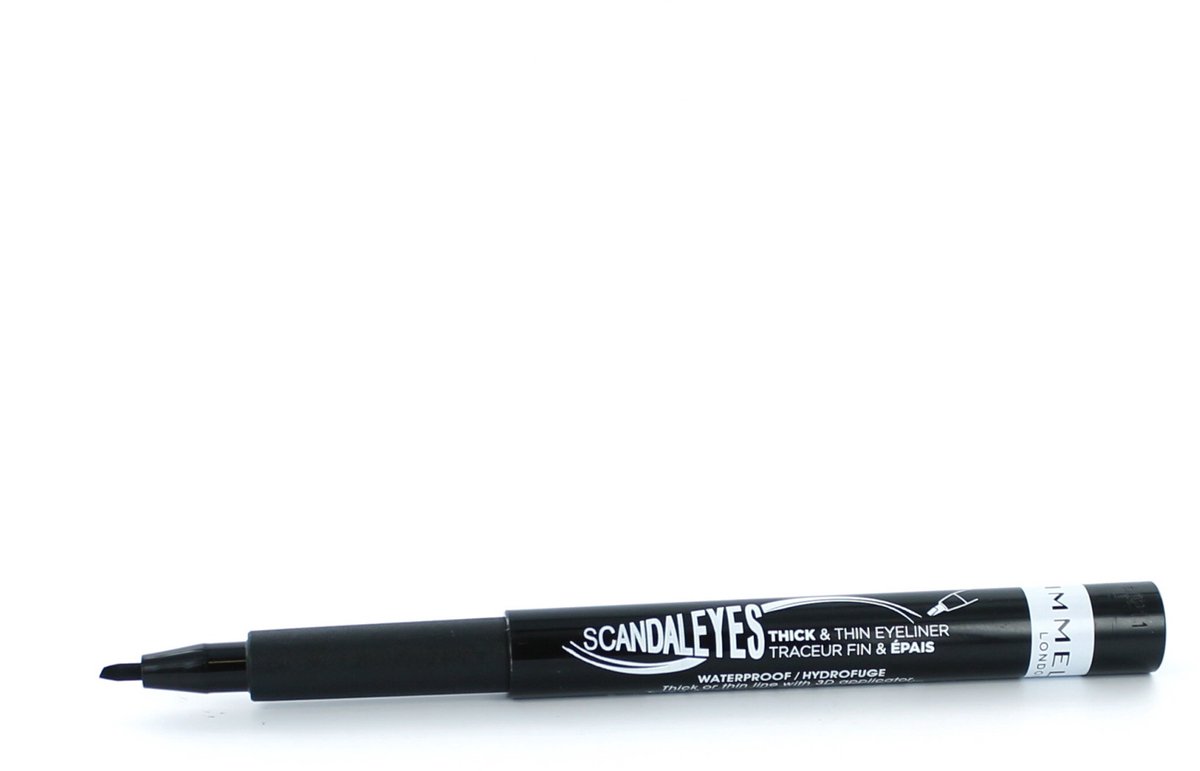 Rimmel Thin/thick liquid liner - Zwart - Eyeliner Stift