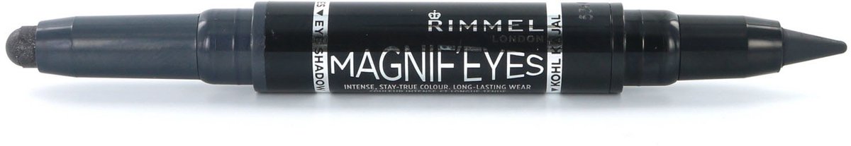 Rimmel London MagnifEyes Xxtreme Double Ended - Zwart - Oogschaduw en Eyeliner