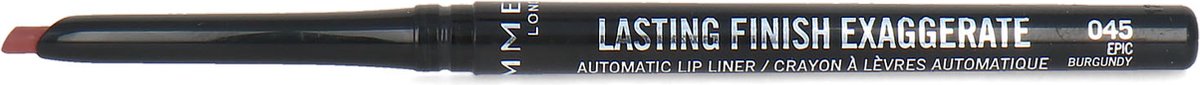 Rimmel Lasting Finish Exaggerate Automatic Lipliner - 045 Epic Burgundy