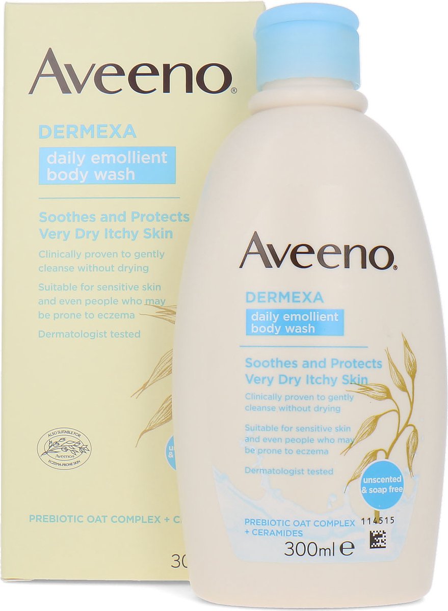 Aveeno Dermexa Daily Emollient Body Wash - 300 ml