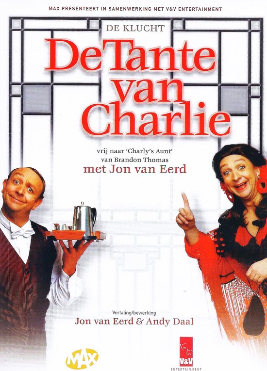 De Tante Van Charlie - De Klucht Toneelvoorstelling met Jon Van Eerd (1-Disc Editie) Slimpack NL gesproken!