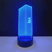 3D LED Lamp - Letter Met Naam - Isa