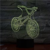 3D Led Lamp Met Gravering - RGB 7 Kleuren - BMX
