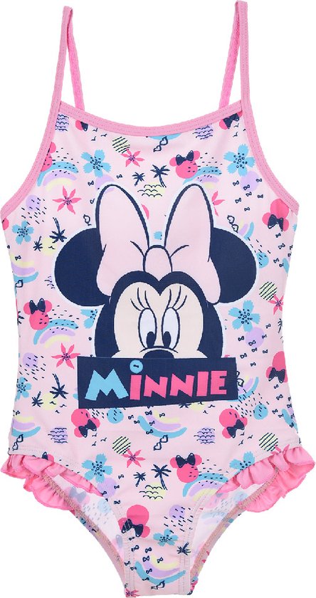 Minnie Mouse - Maillot de bain Minnie Mouse- fille - rose - taille 104