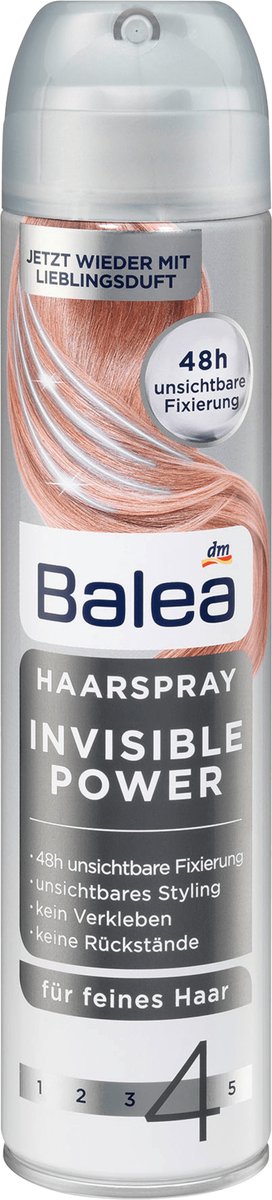Balea Haarlak Invisible Power, 300 ml
