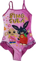 Bing Bunny -  badpak Bing Bunny - Meisjes - fuchsia- maat 104