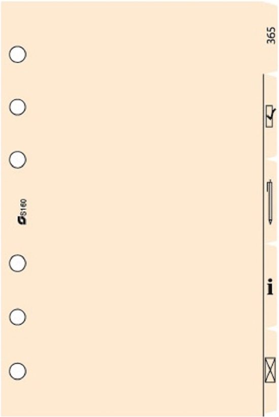 Succes mini XM160 - tabkaarten met symbolen - crème
