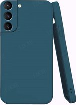 DrPhone SC8 - Silicone Hoes Geschikt voor Samsung S22+ - Groen