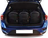 Volkswagen VW T-ROC 2017+ 3-delig Reistassen Op Maat Auto Interieur Kofferbak Organizer Accessoires