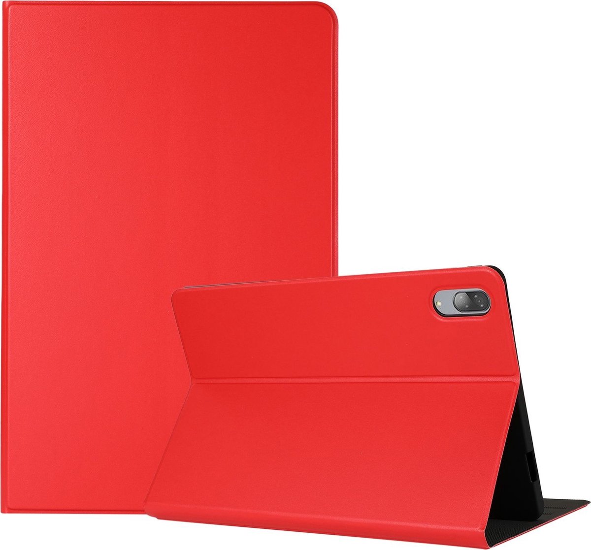 Mobigear Tablethoes geschikt voor Lenovo Tab P11 Pro Gen 1 Hoes | Mobigear Folio Bookcase - Rood