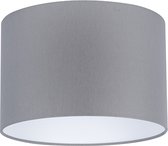 Uniqq Lampenkap stoffen grijs Ø 30 cm – 20 cm hoog