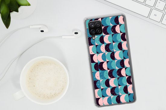 Coque Samsung Galaxy A12 - Filles - Peinture - Motifs - Coque de téléphone en Siliconen -