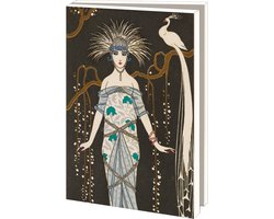 Bekking & Blitz - Wenskaartenmapje - Set wenskaarten - Kunstkaarten - Museumkaarten - Uniek design - 10 stuks - Inclusief enveloppen - Kostuums uit Parijs - Costumes Parisiens - Chester Beatty Library Dublin