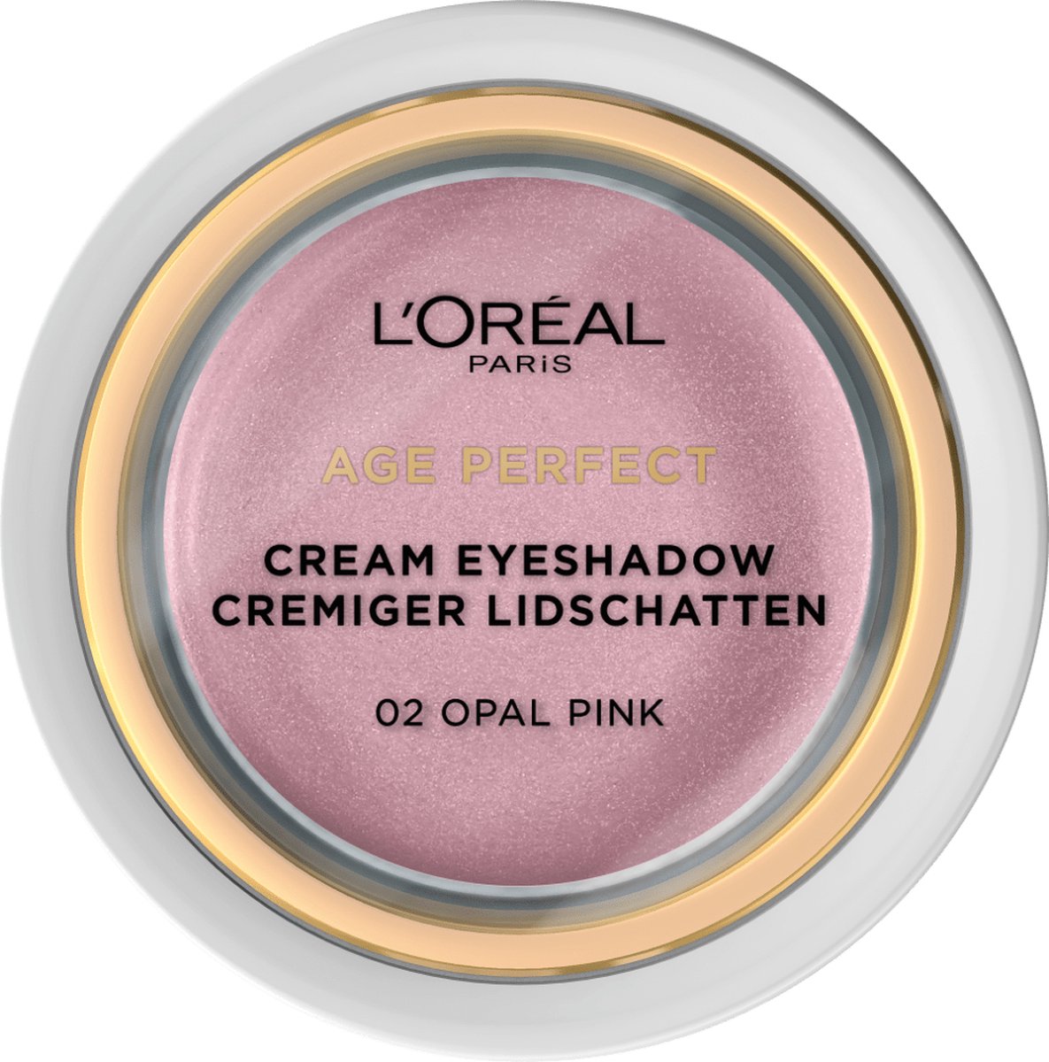 Age Perfect von L’Oréal Paris Oogschaduw Creamy 02 Opaalroze, 4 ml