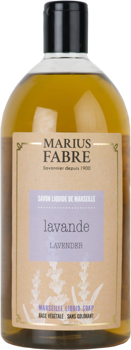 Marius Fabre Vloeibare Marseille zeep Lavendel Navulling 1 liter