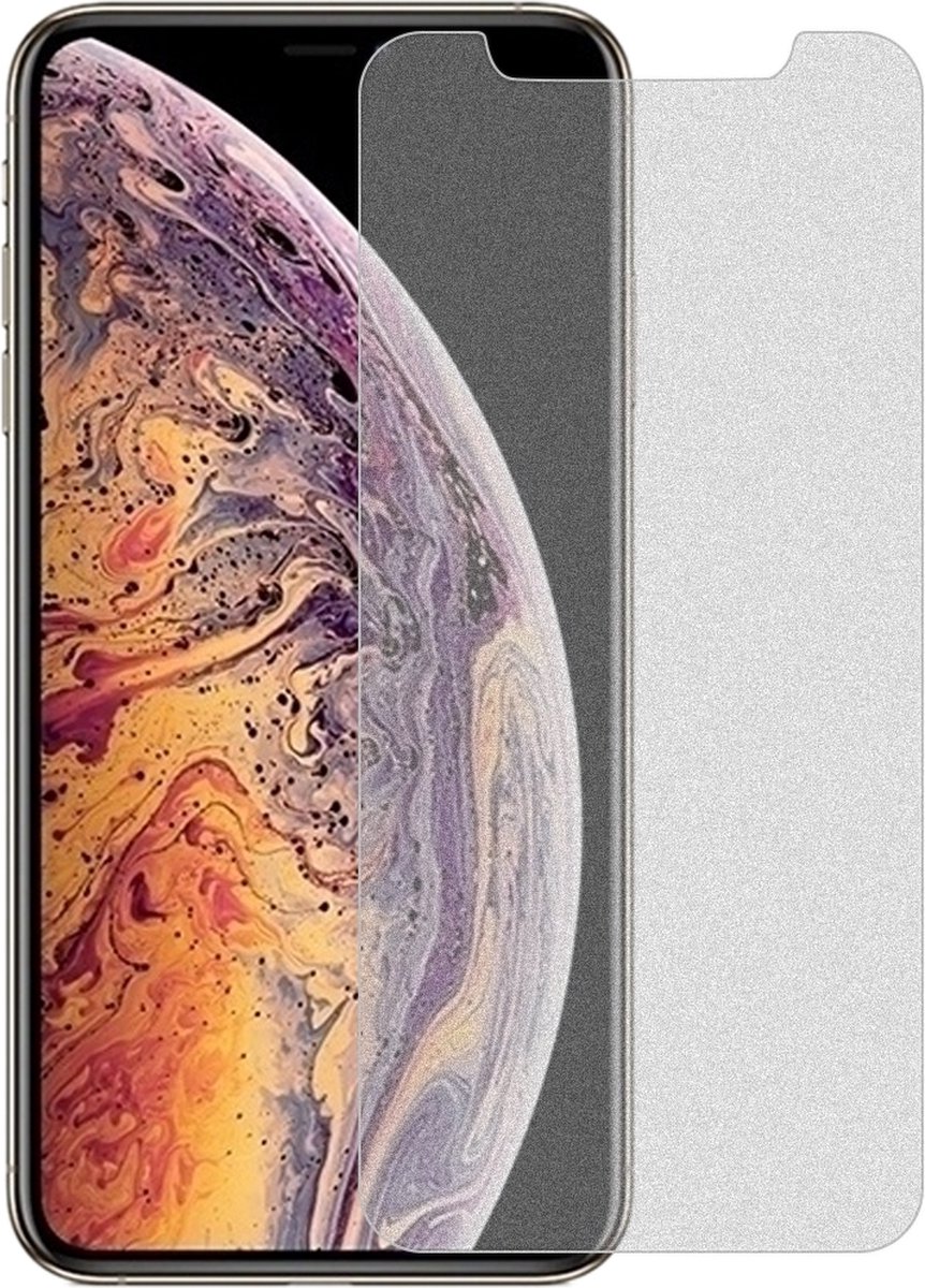 Mobigear Screenprotector geschikt voor Apple iPhone 11 Pro Max Glazen | Mobigear Screenprotector Anti-Glare - Case Friendly
