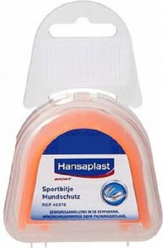 Hansaplast Sportbitje oranje - Geschikt Voor 12 Jaar & Ouder | bol.com