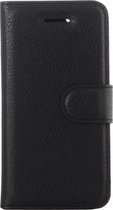 Mobigear Classic Telefoonhoesje geschikt voor Apple iPhone SE (2016) Hoesje Bookcase Portemonnee - Zwart