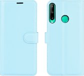 Mobigear Telefoonhoesje geschikt voor Huawei P40 Lite E Hoesje | Mobigear Classic Bookcase Portemonnee | Pasjeshouder voor 3 Pasjes | Telefoonhoesje voor Pinpas / OV Kaart / Rijbewijs - Blauw