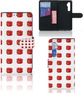 Telefoonhoesje Xiaomi Mi Note 10 Lite Book Case Paprika Red