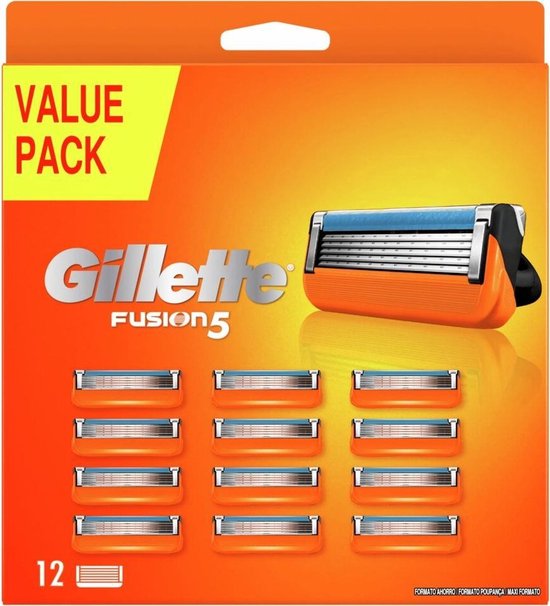 Gillette Fusion - 12 stuks - Scheermesjes